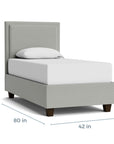 Manhattan Upholstered Storage Bed