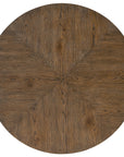 Chapman - Round Side Table - Medium Brown