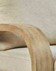 Barbora - Wooden Accent Chair