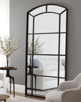 Camber - Oversized Arch Mirror - Black
