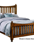 Maple Road - Slat Poster Bed With Slat Poster Footboard