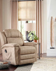 Clayton Gold Power Lift Recliner w/ Massage & Heat
