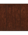 Charleston - Rectangle Leg Dining Table With 2-22" leaves - Dark Brown