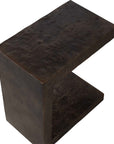 Obra - Outdoor Side Table - Bronze