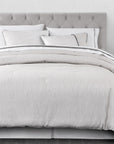 Celeste - King Comforter Set Set of 4 - Taupe / Ivory