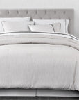 Celeste - Queen Comforter Set Set of 4 - Taupe / Ivory