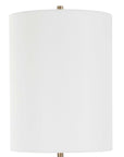 York - Crystal Buffet Lamp - Brass