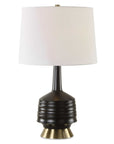 Foster - Black Glaze Table Lamp