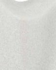 Fluid Drop - Stone Sculpture - White