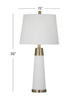 Osage - Table Lamp - White