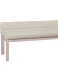 Joinery - Upholstered Bench - Washed White Oak