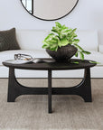 Dunnigan - Round Cocktail Table - Black