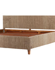 Lisbon - King Bed - Light Brown