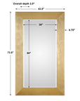 Chaney - Mirror - Gold