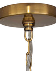 Lemont - Hammered Brass 1 Light Pendant - Brass