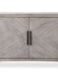 Adalind - Washed Accent Cabinet - White Washed