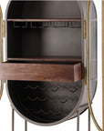 Eclipse - Bar Cabinet - Dark Brown