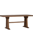 Lincoln - Rectangular Dining Table - Brown