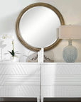 Spera - Round Mirror - Gold