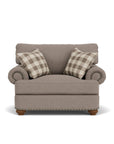 Patterson - Fabric Chair, Nailhead Trim