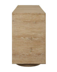 Evanston - 4 Door Natural Oak Cabinet - Woodtone