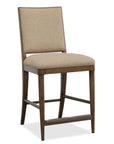 Cashiers - Counter Chair - Chestnut / Willarae Cashew