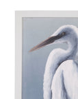 Herald In Mist Framed Print Set of 2 - Blue / White