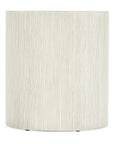 Serenity - Swale Round Side Table - White