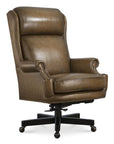 EC - Tucker Executive Swivel Tilt Chair - Brown