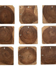 Ignite - Wood Wall Decor (Set of 9) - Black / Woodtone