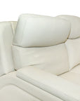 Gunner - Sofa Recliner With Power And Power Headrest - Almond