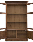 Cashiers - Display Cabinet - Chestnut