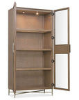 Sonnet - Display Cabinet - Dark Gray
