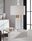 Vaeshon - Concrete Table Lamp - White