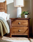 Heritage Two Drawer Nightstand