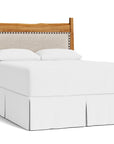 Heritage Live Edge Upholstered Headboard
