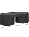 Isbell - Coffee Table - Black Stained