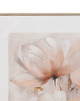 Blush Magnolia I Framed Canvas - Pink