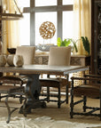 Hill Country - Bandera 86" Table With 2-18" Leaves - Dark Brown