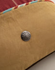 Calhoun - Full Comforter Set Set of 5 - Red / Brown