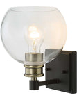 Kent - Edison 1 Light Sconce - Black