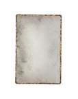 Hammered Edge Mirror - Gold