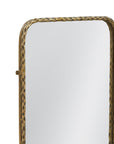 Aria - Wall Mirror - Antique Brass