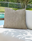 Poros - Outdoor Pillow - Brown Toned