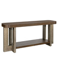 Nova - Console Table - Cerused Charcoal Oak