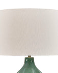 Breya - Glaze Table Lamp - Green