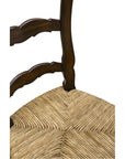 24" Ladderback Counter Stool - Dark Brown