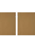 Fiddle Head - Leaf Botanical Prints (Set of 4) - Gold / Green / White