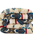 Campfire - Spirit Valley Campfire Sherpa Throw 6 Per Carton - Multi Color