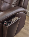 Ranger - Power Reclining Sofa With Console, Power Headrest, Lumbar, Heat & Massage